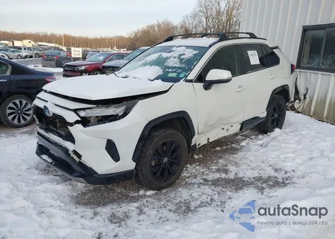 2022 Toyota Rav4 Hybrid Se from USA, damaged, VIN JTM16RFV2ND069959